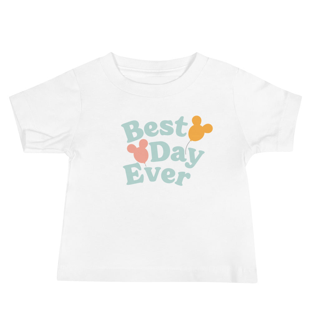 Best Day Ever Park Balloons - Baby T-shirt