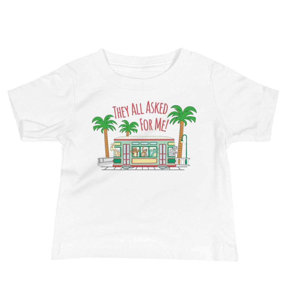 They all asked for me! Baby Jersey Short Sleeve Tee