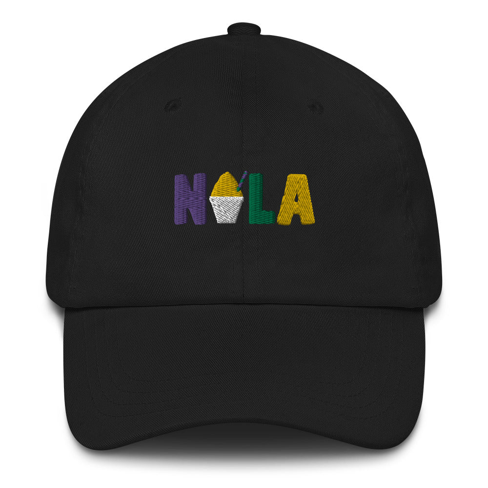 NOLA Mardi Gras Snowball Cap - CraftNOLA Cap - Multi Color