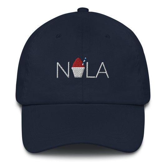 NOLA Strawberry Flavored Snowball Cap - CraftNOLA Hat - Navy, Stone, Pink, Light Blue