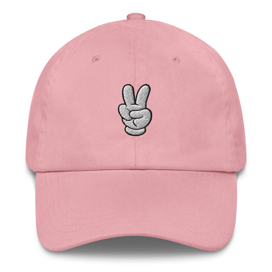 Peace Out Dad Hat
