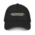 Monorail Lime Denim Hat - CraftNOLA Cap - Light Blue Denim, Blue Denim, Black Denim