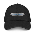 Monorail Blue Denim Hat - CraftNOLA Cap - Light Blue Denim, Blue Denim, Black Denim