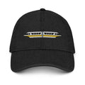 Monorail Yellow Denim Hat - CraftNOLA Cap - Light Blue Denim, Blue Denim, Black Denim