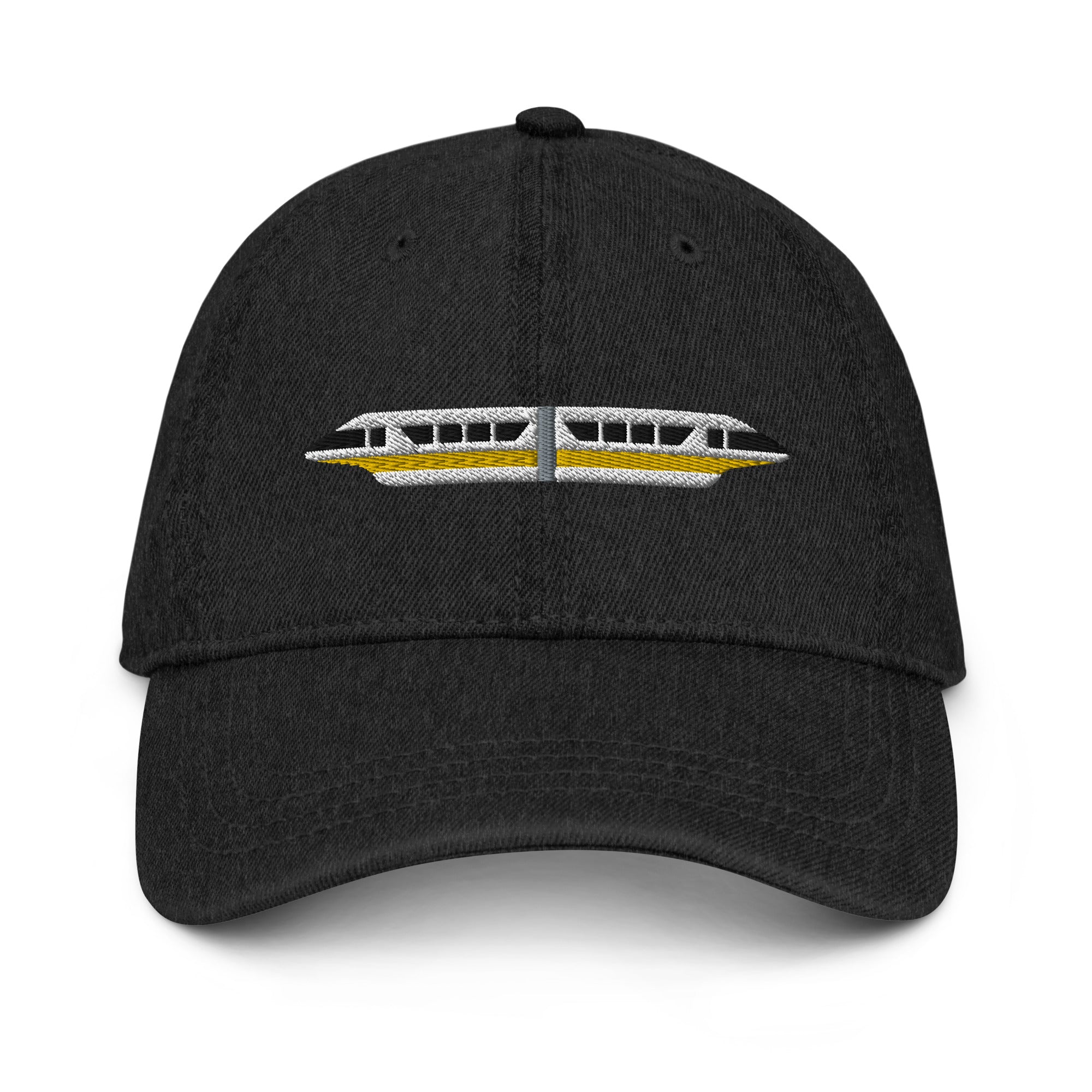 Monorail Yellow Denim Hat - CraftNOLA Cap - Light Blue Denim, Blue Denim, Black Denim