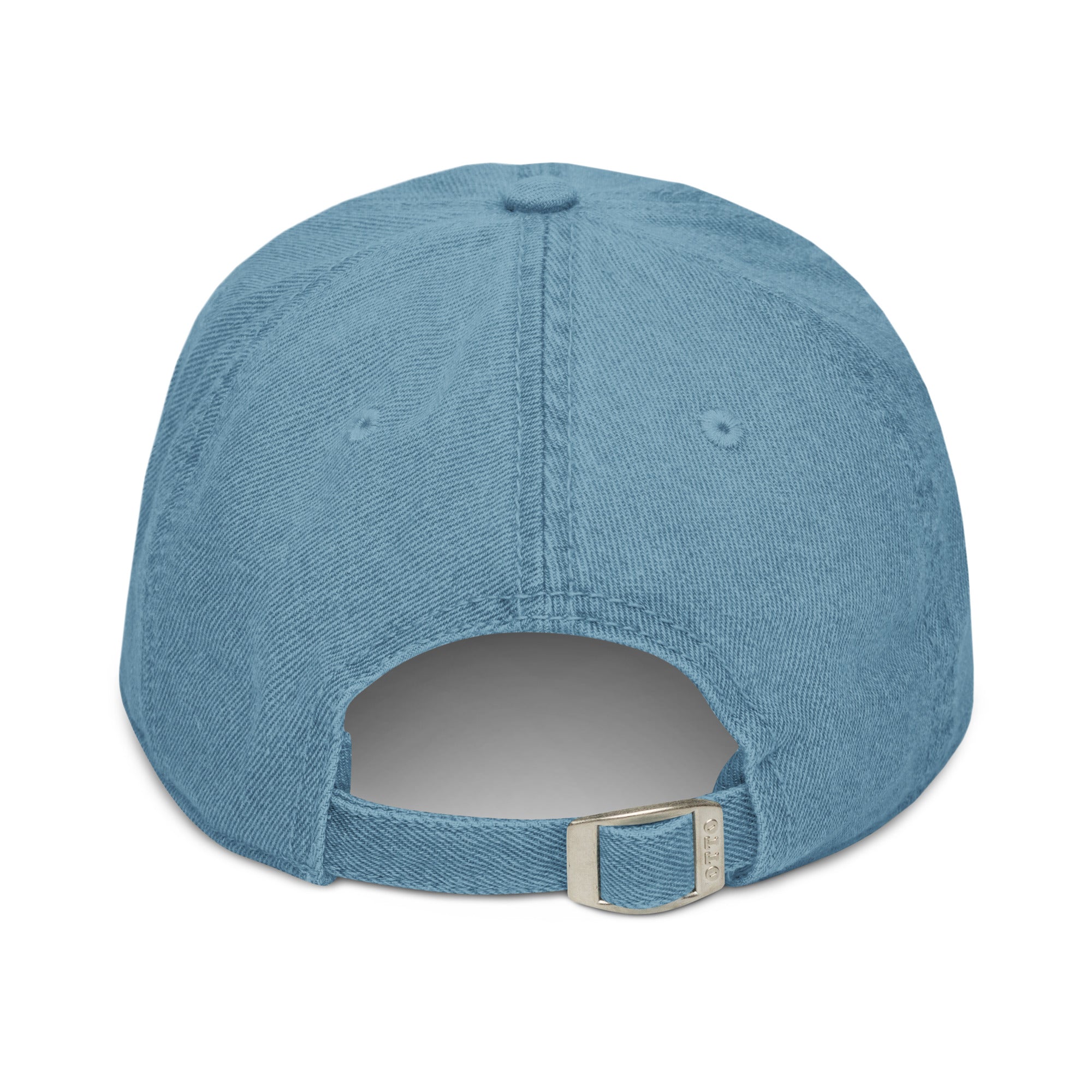 Primary Color Snowball Denim Hat - CraftNOLA Cap - Light Blue Denim, Blue Denim, Black Denim