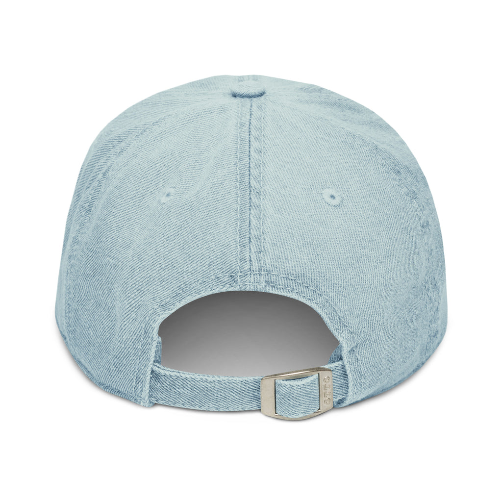 Salty Pretzel Denim Hat - CraftNOLA Cap - Light Blue Denim, Blue Denim, Black Denim
