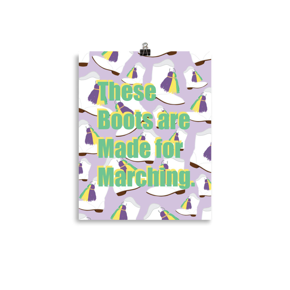 Mardi Gras Majorette March - CraftNOLA Prints