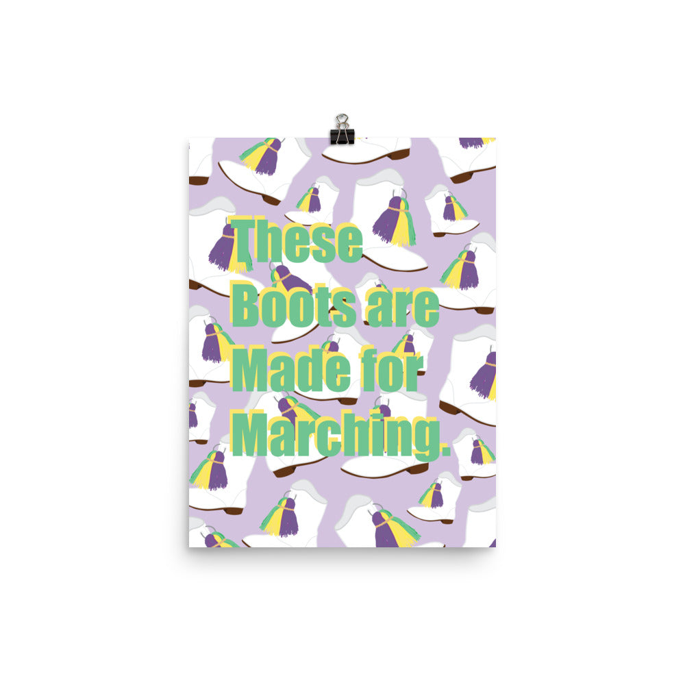 Mardi Gras Majorette March - CraftNOLA Prints