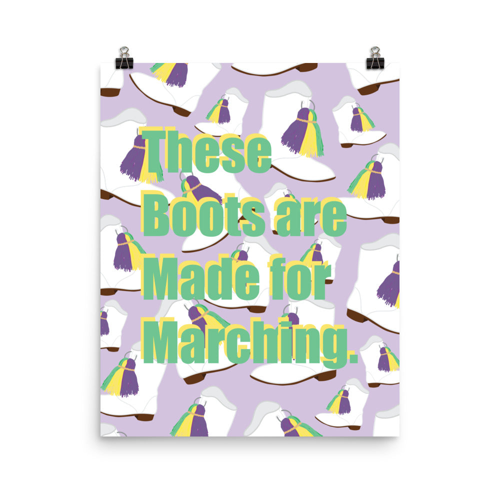 Mardi Gras Majorette March - CraftNOLA Prints