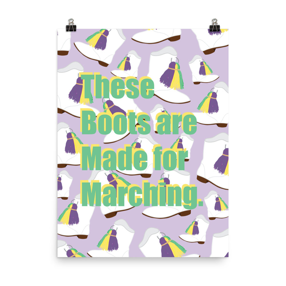 Mardi Gras Majorette March - CraftNOLA Prints