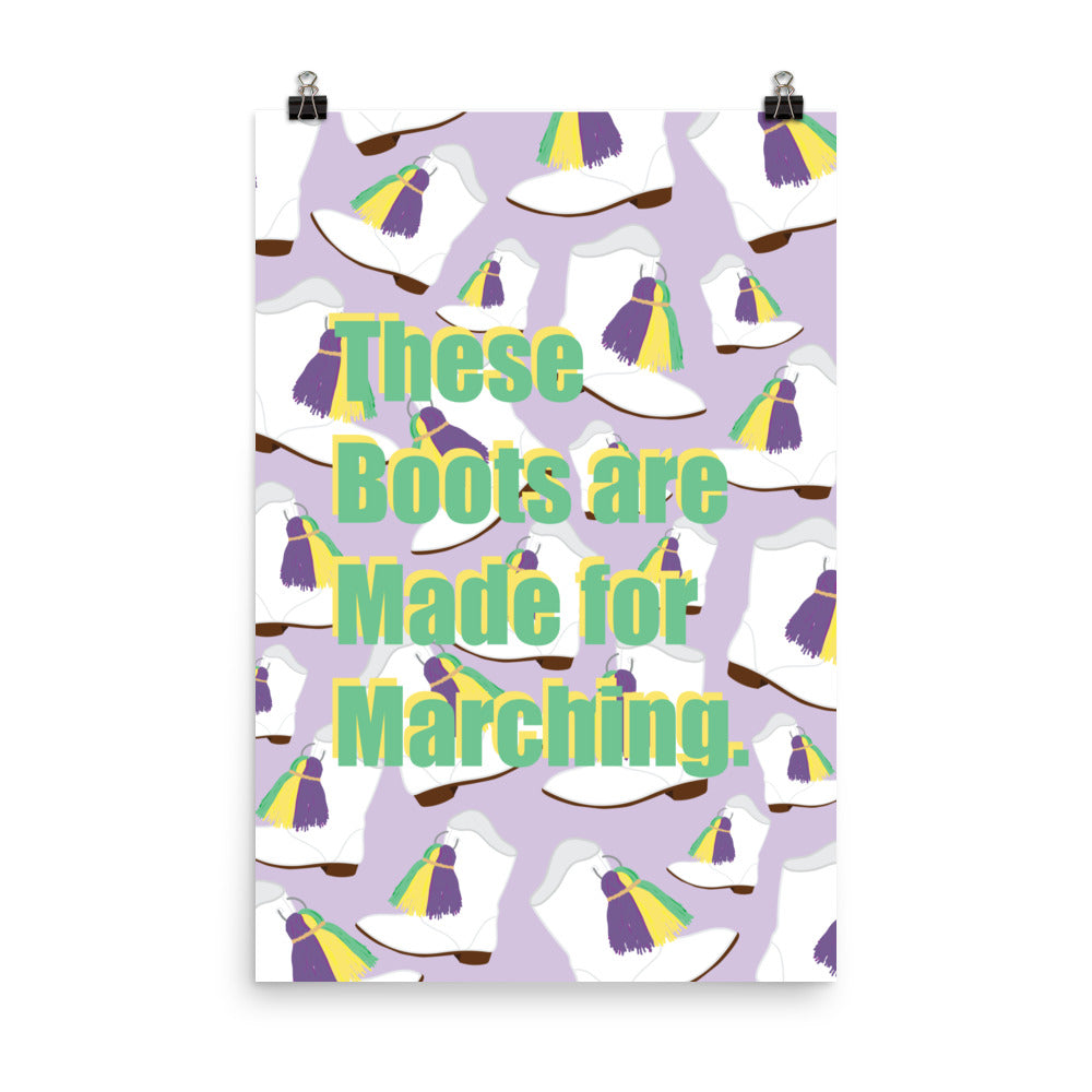 Mardi Gras Majorette March - CraftNOLA Prints
