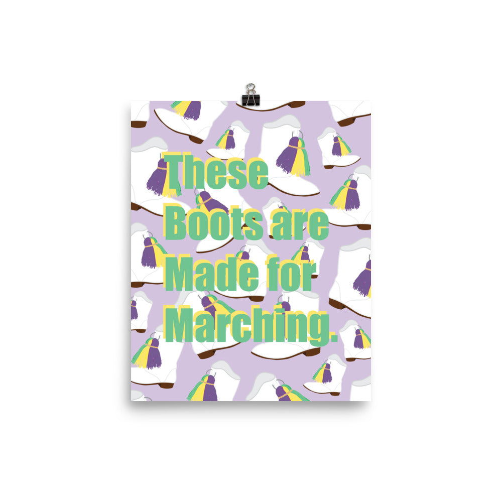 Mardi Gras Majorette March - CraftNOLA Prints