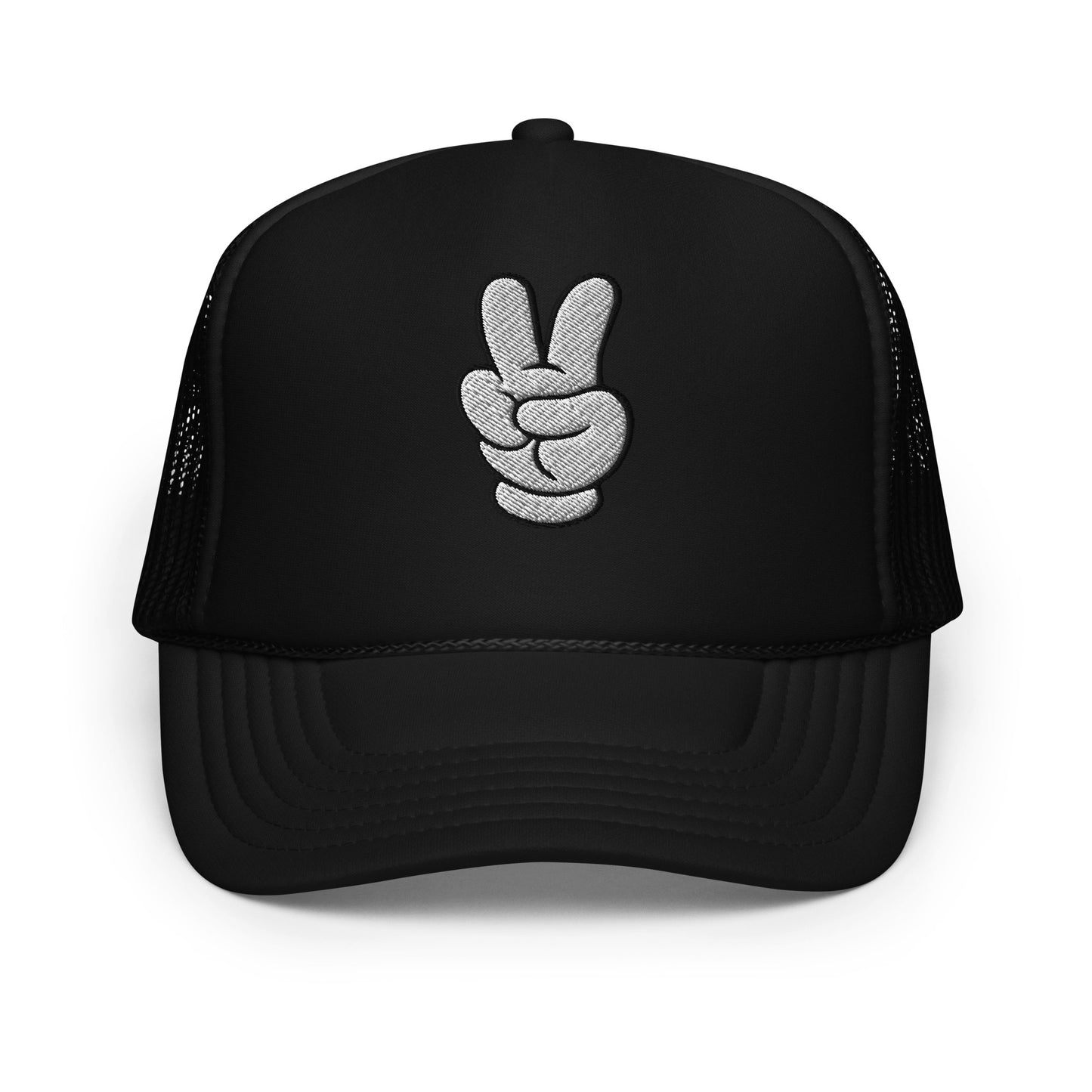 Peace Sign Foam trucker hat