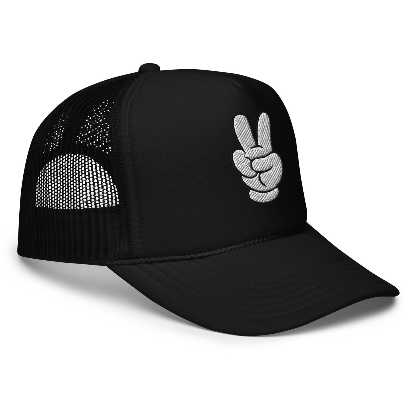 Peace Sign Foam trucker hat