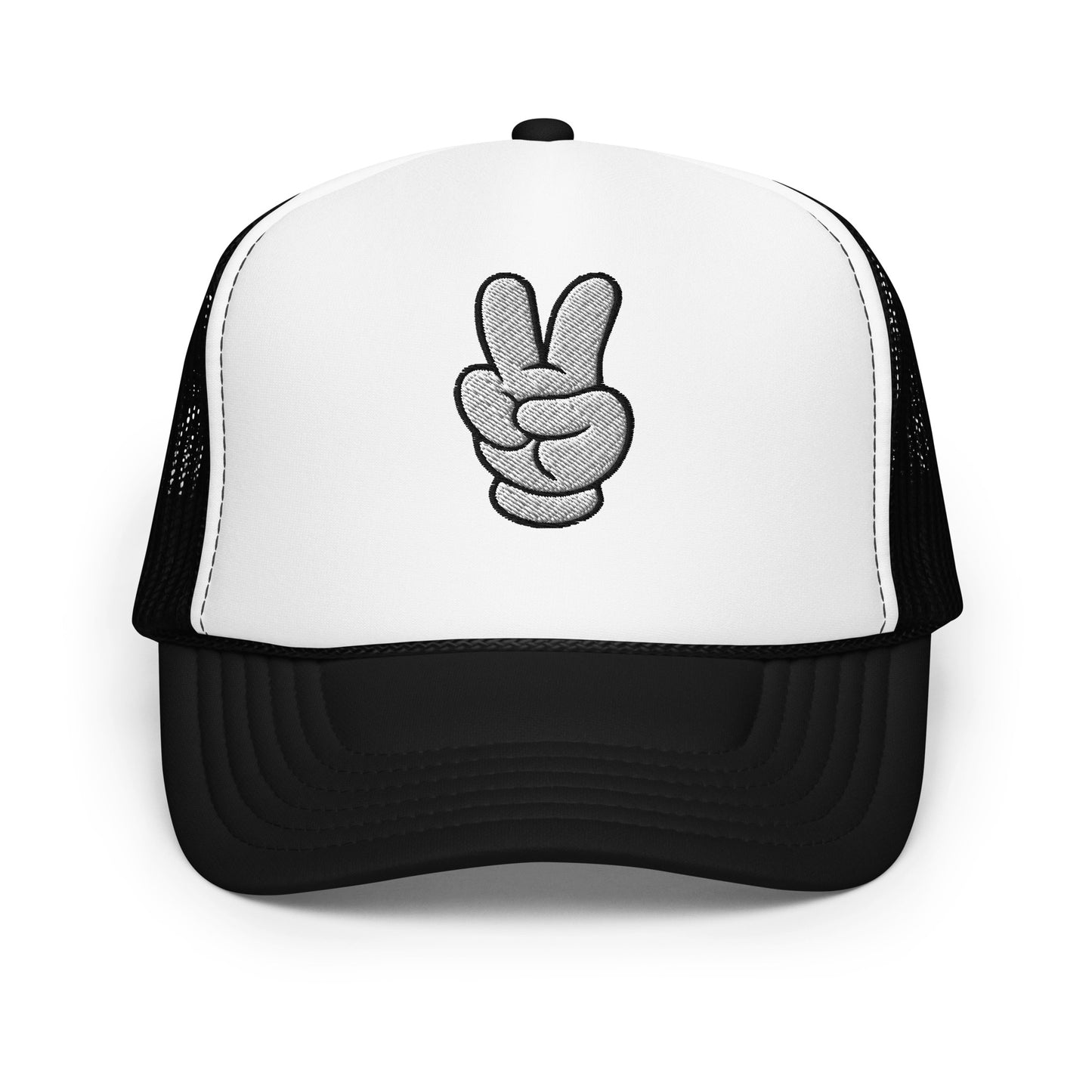 Peace Sign Foam trucker hat