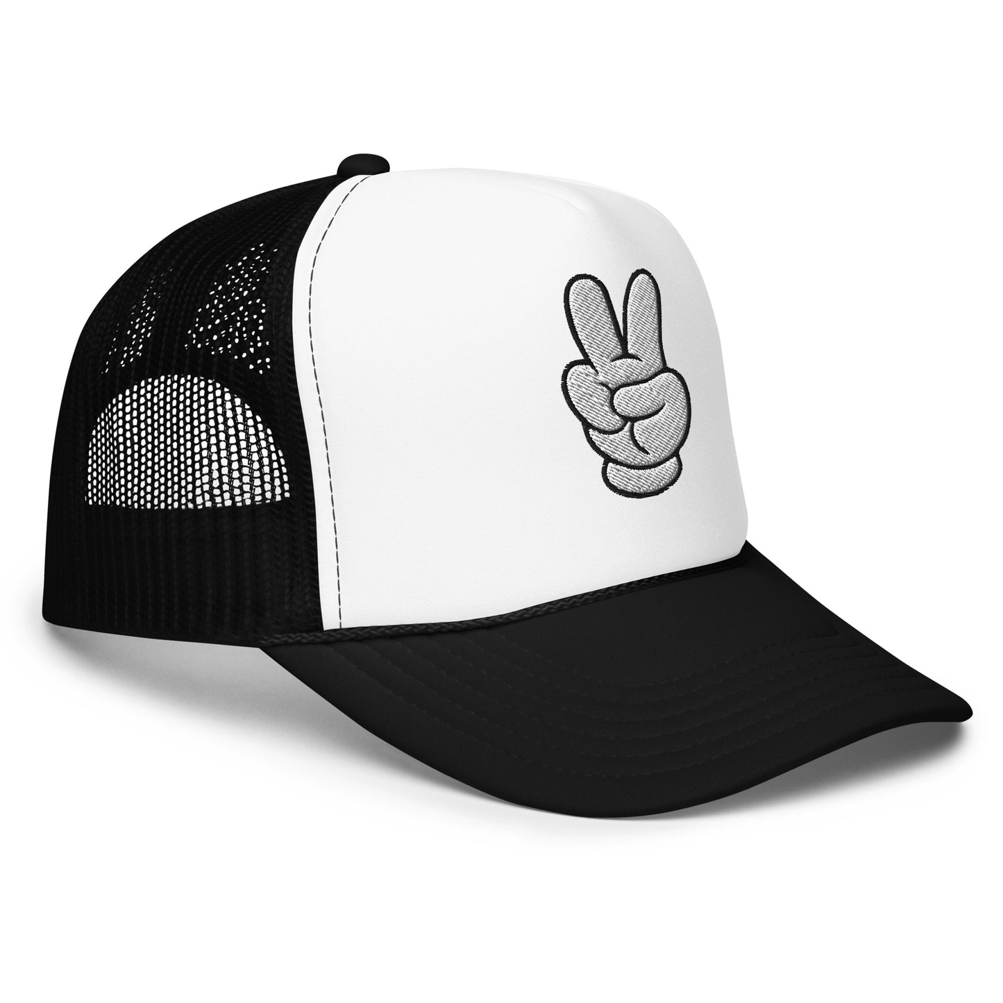 Peace Sign Foam trucker hat