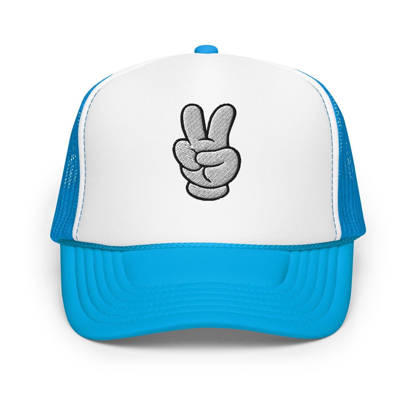 Peace Sign Foam trucker hat