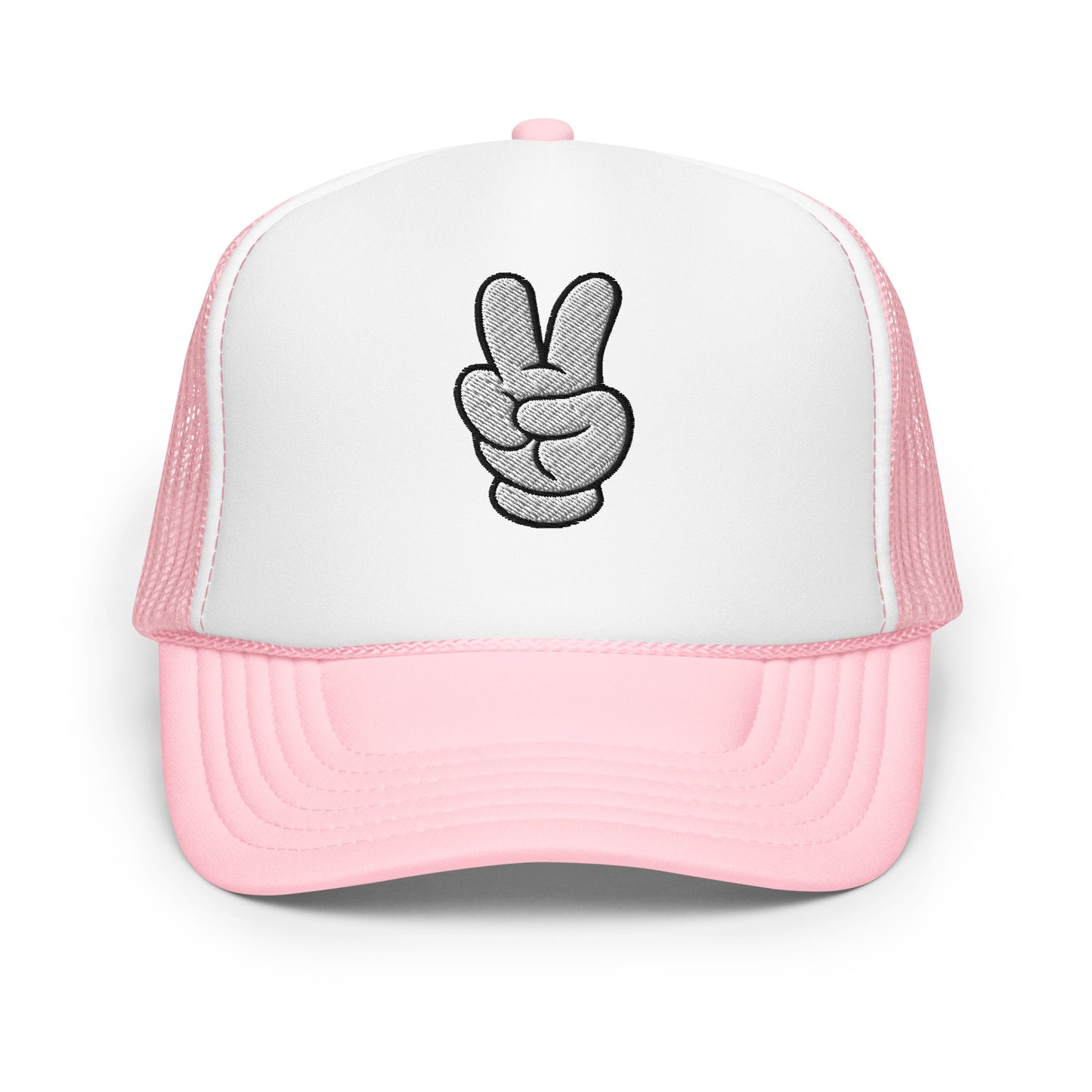 Peace Sign Foam trucker hat