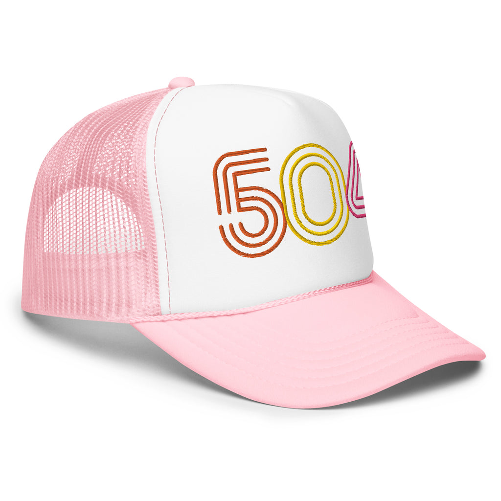 Colorful 504 Foam trucker hat