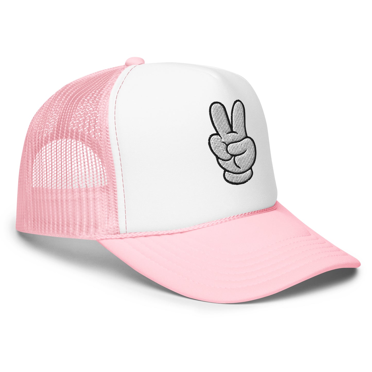 Peace Sign Foam trucker hat