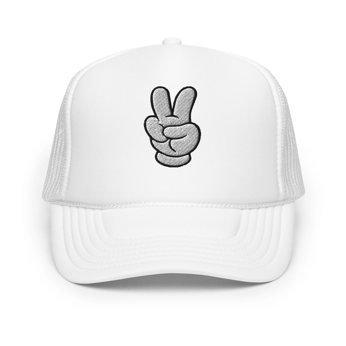 Peace Sign Foam trucker hat