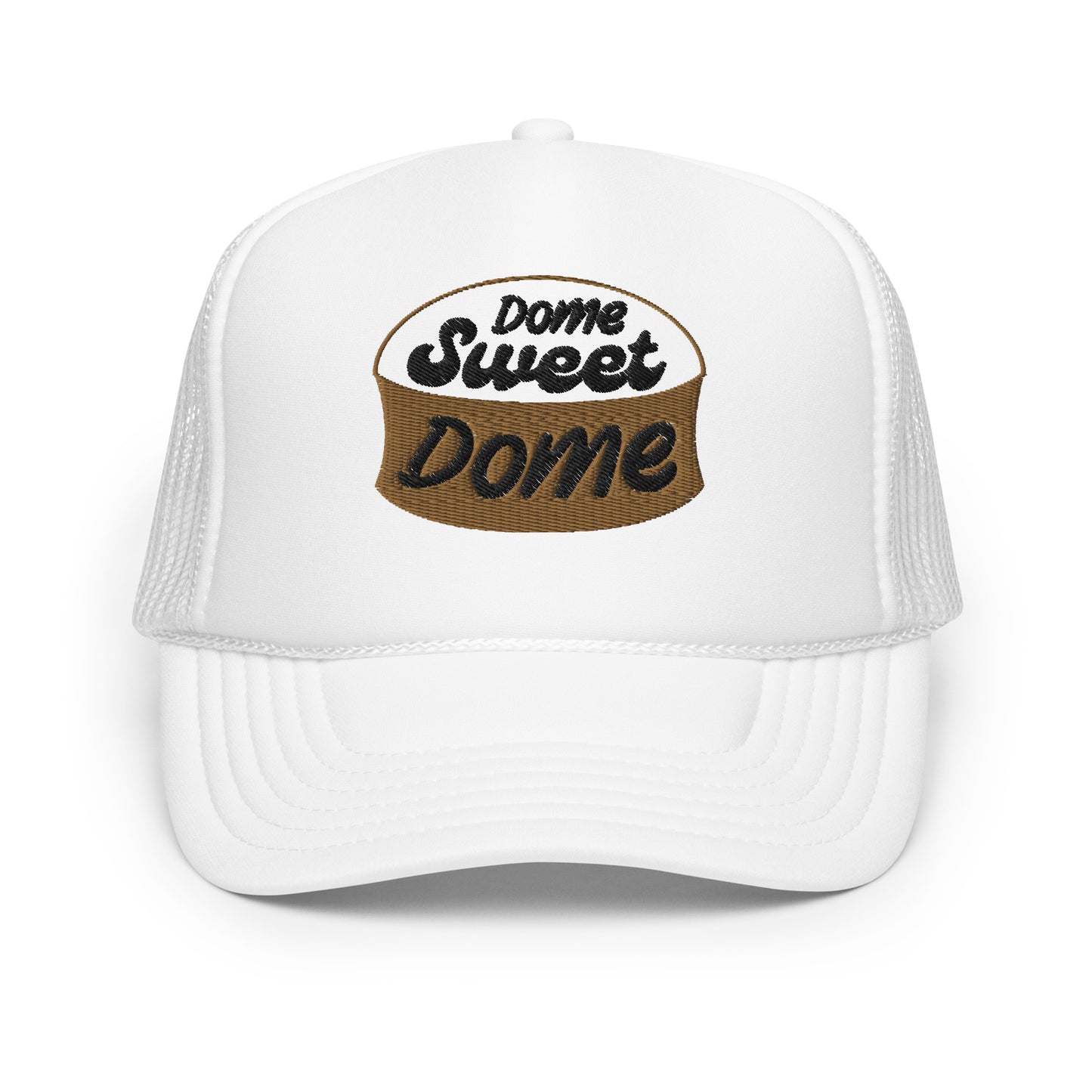 Dome Sweet Superdome Foam trucker hat New Orleans Football