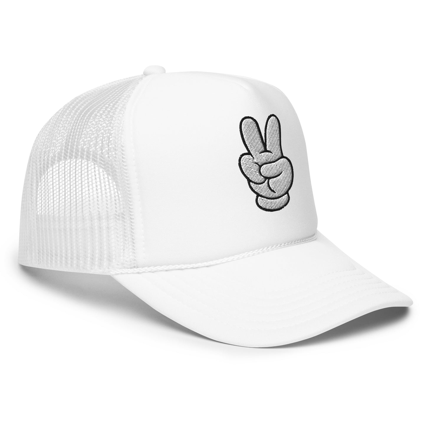 Peace Sign Foam trucker hat