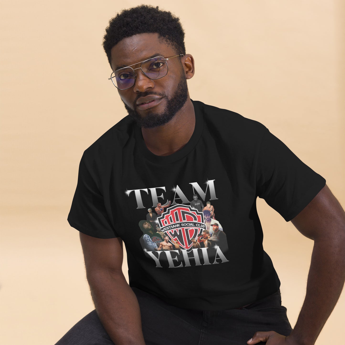 Team Yehia West Bank Adult - CraftNOLA Tee - Black