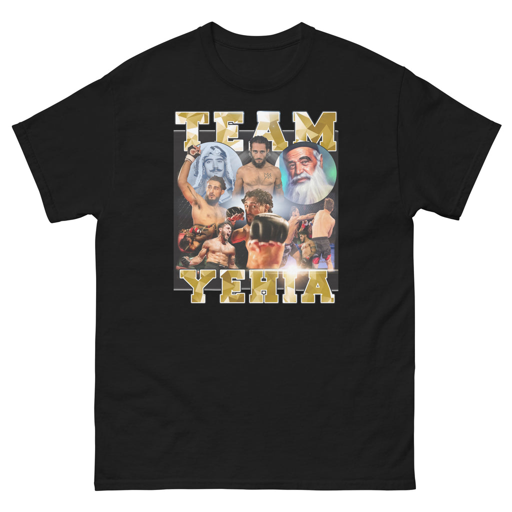 Team Yehia  West Bank Gold Adult - CraftNOLA Tee - Black