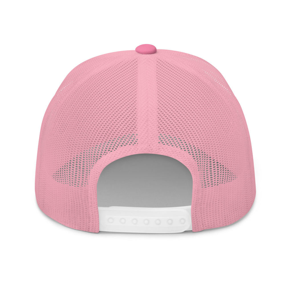 All Over Pink Lightning Trucker Cap