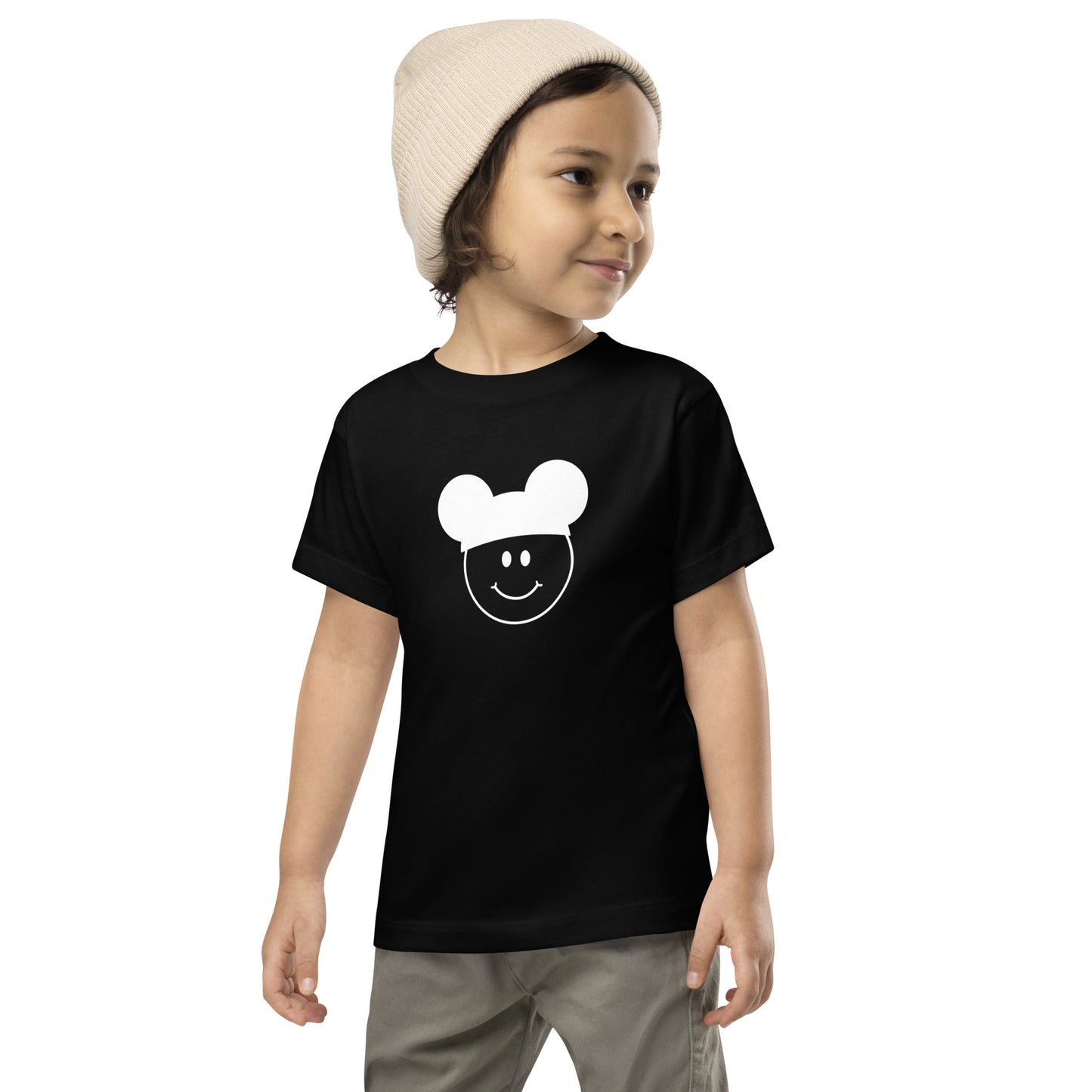 Groovy Smiles Front and Back Toddler Short Sleeve Tee