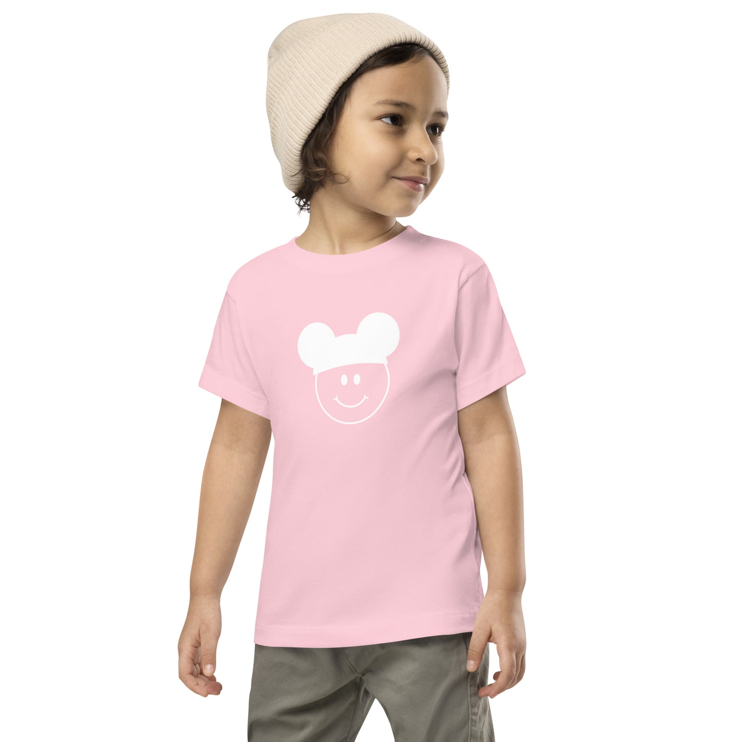 Groovy Smiles Front and Back Toddler Short Sleeve Tee