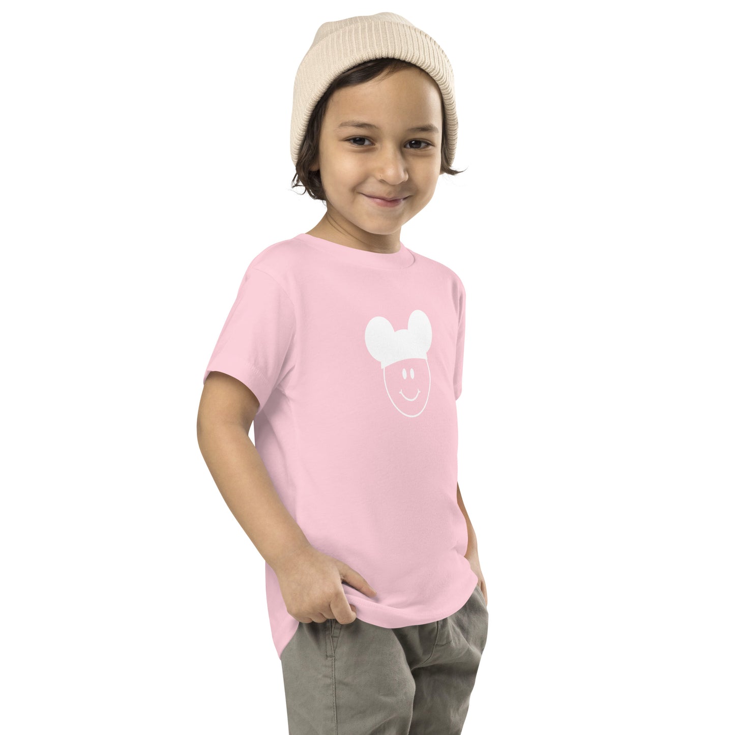 Groovy Smiles Front and Back Toddler Short Sleeve Tee