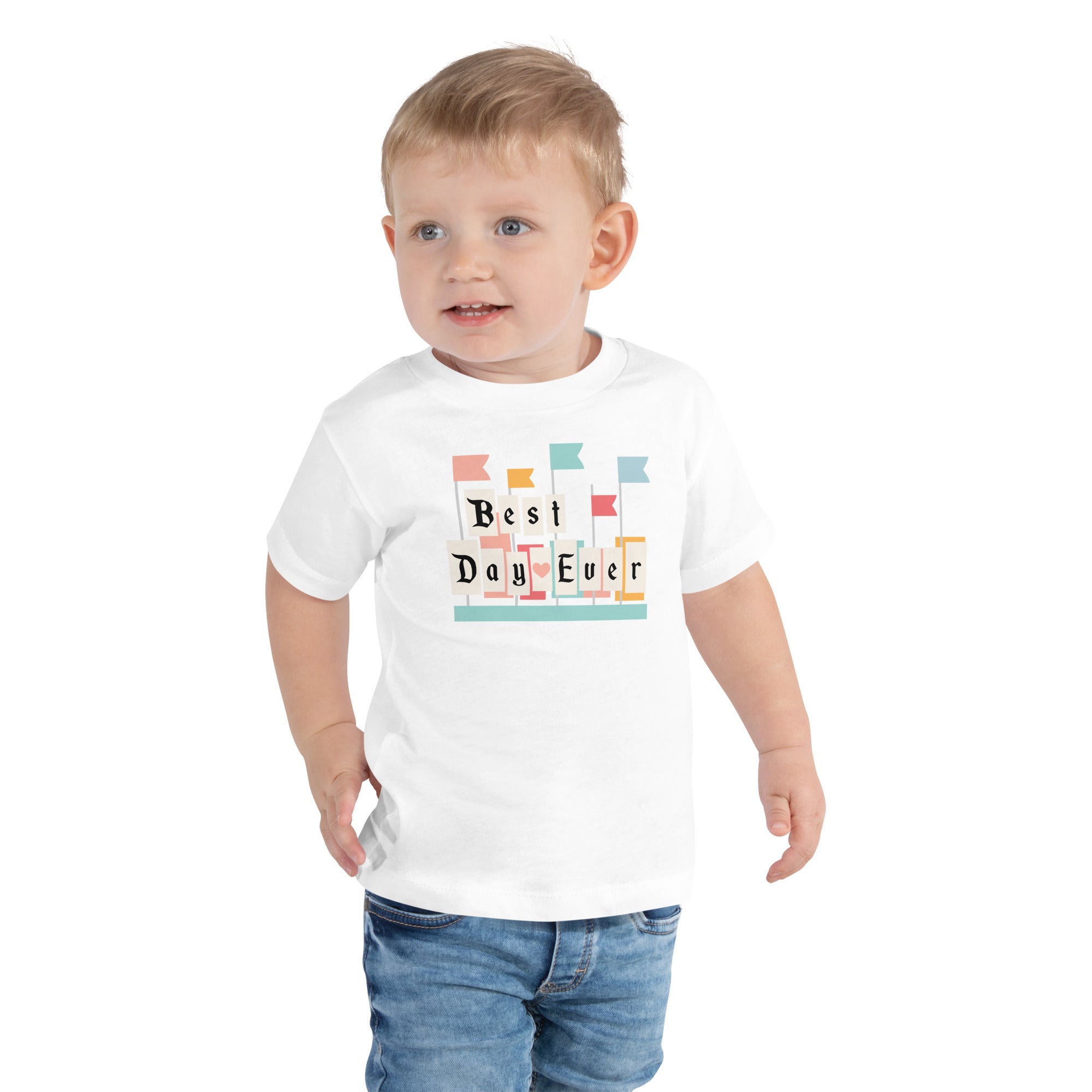 Best Day Ever! Toddler Short Sleeve Tee Inspired by the Magic