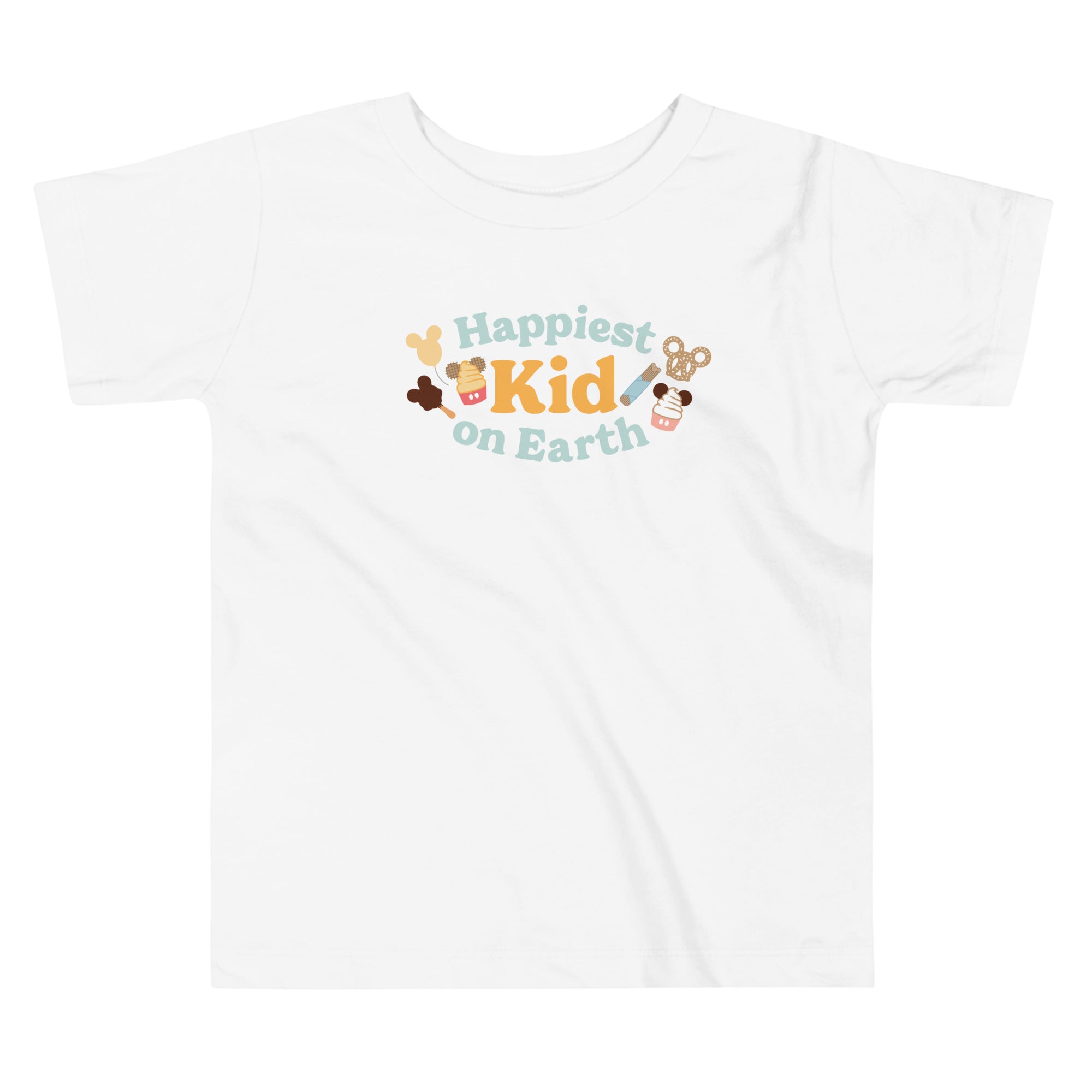 Happiest Kid on Earth Toddler Short Sleeve Snack Tee