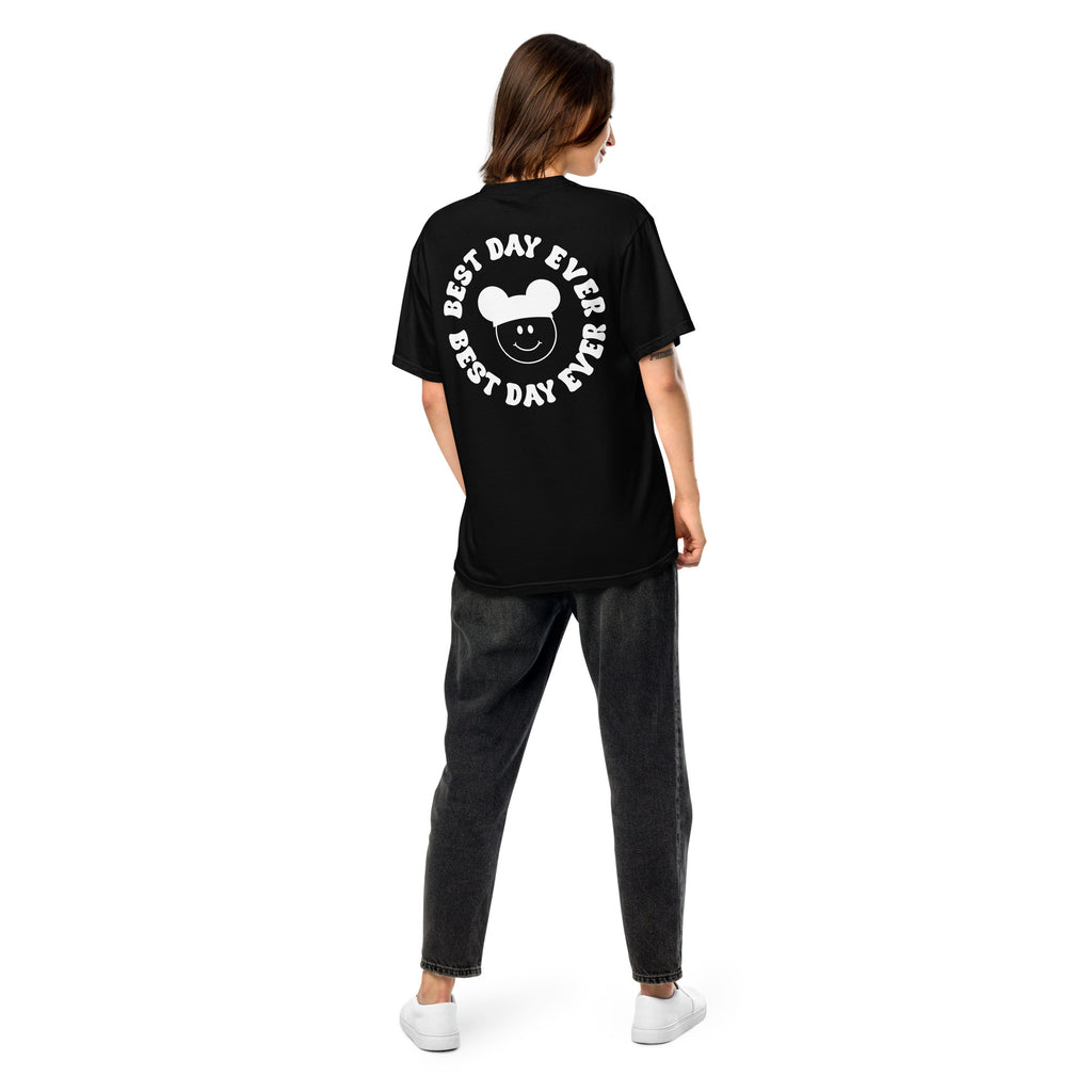 Feeling Groovy Best Day Ever Unisex garment-dyed heavyweight t-shirt