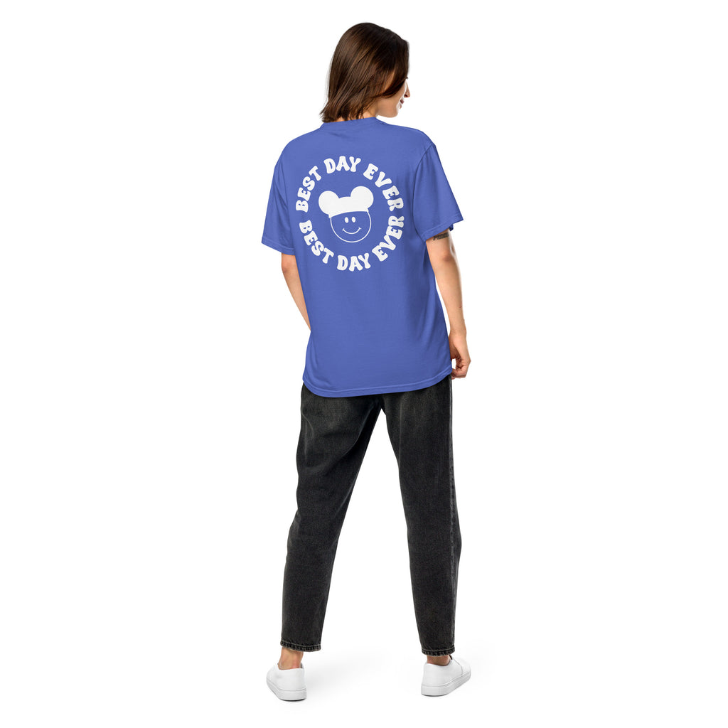 Feeling Groovy Best Day Ever Unisex garment-dyed heavyweight t-shirt