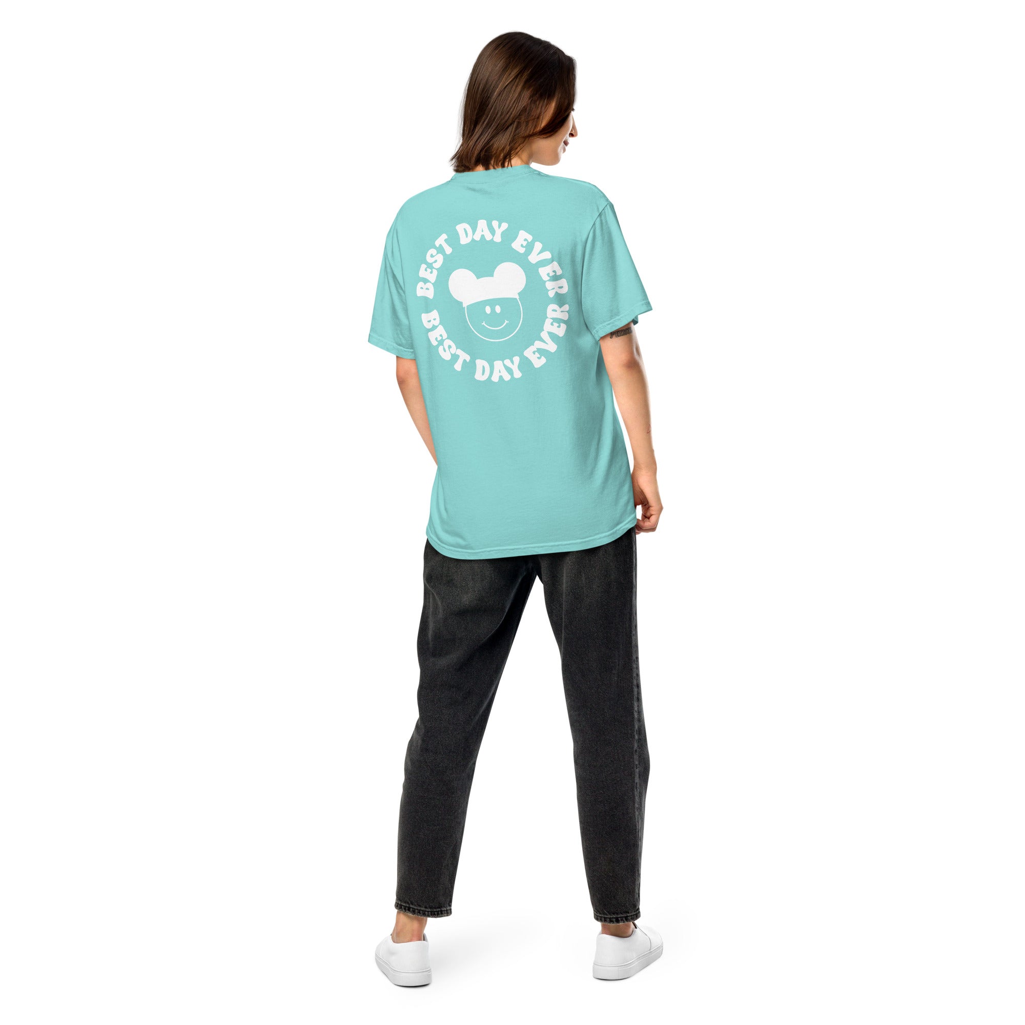 Feeling Groovy Best Day Ever Unisex garment-dyed heavyweight t-shirt