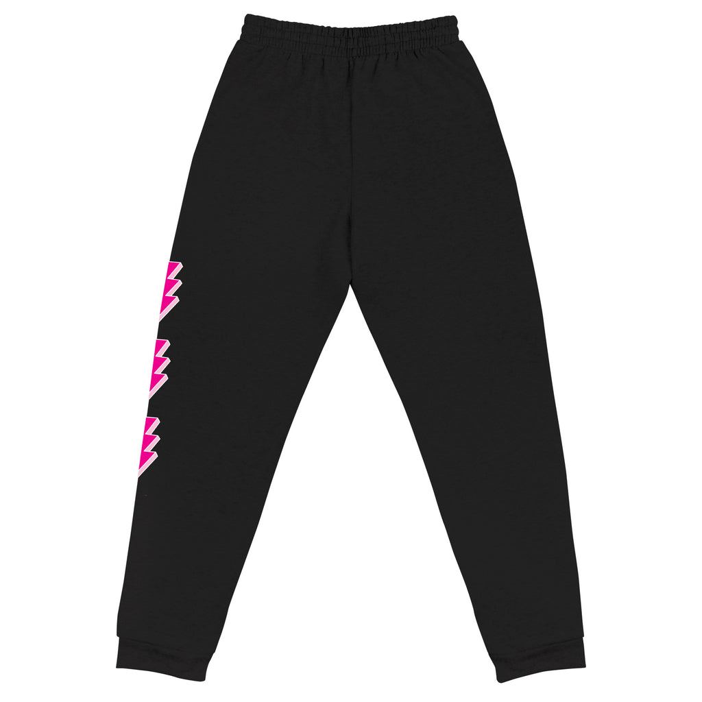 Pink Lightning Unisex Joggers