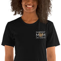 Happiest Mom on Earth Pretzel - Embroidered t-shirt - CraftNOLA