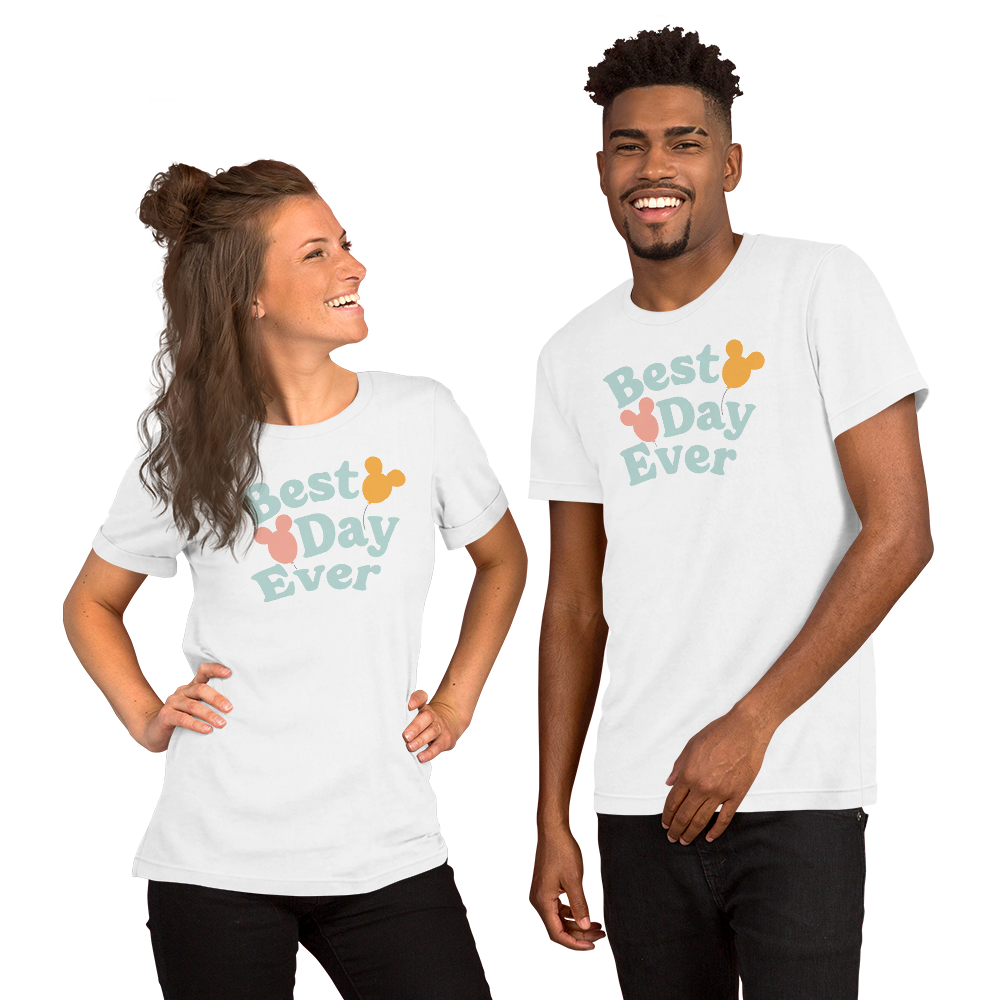 Best Day Ever Park Balloons -  Unisex T-shirt