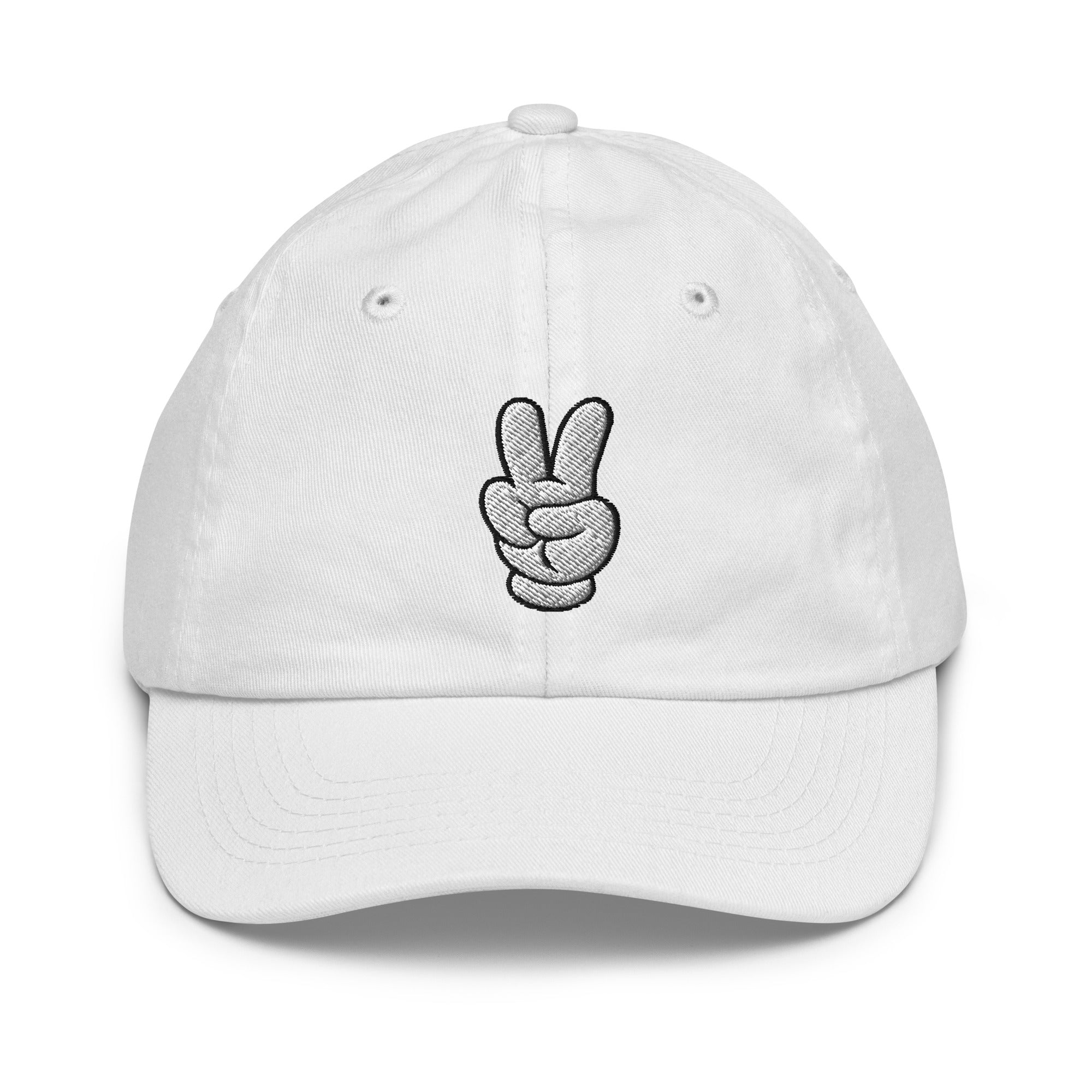 Peace out Youth baseball cap
