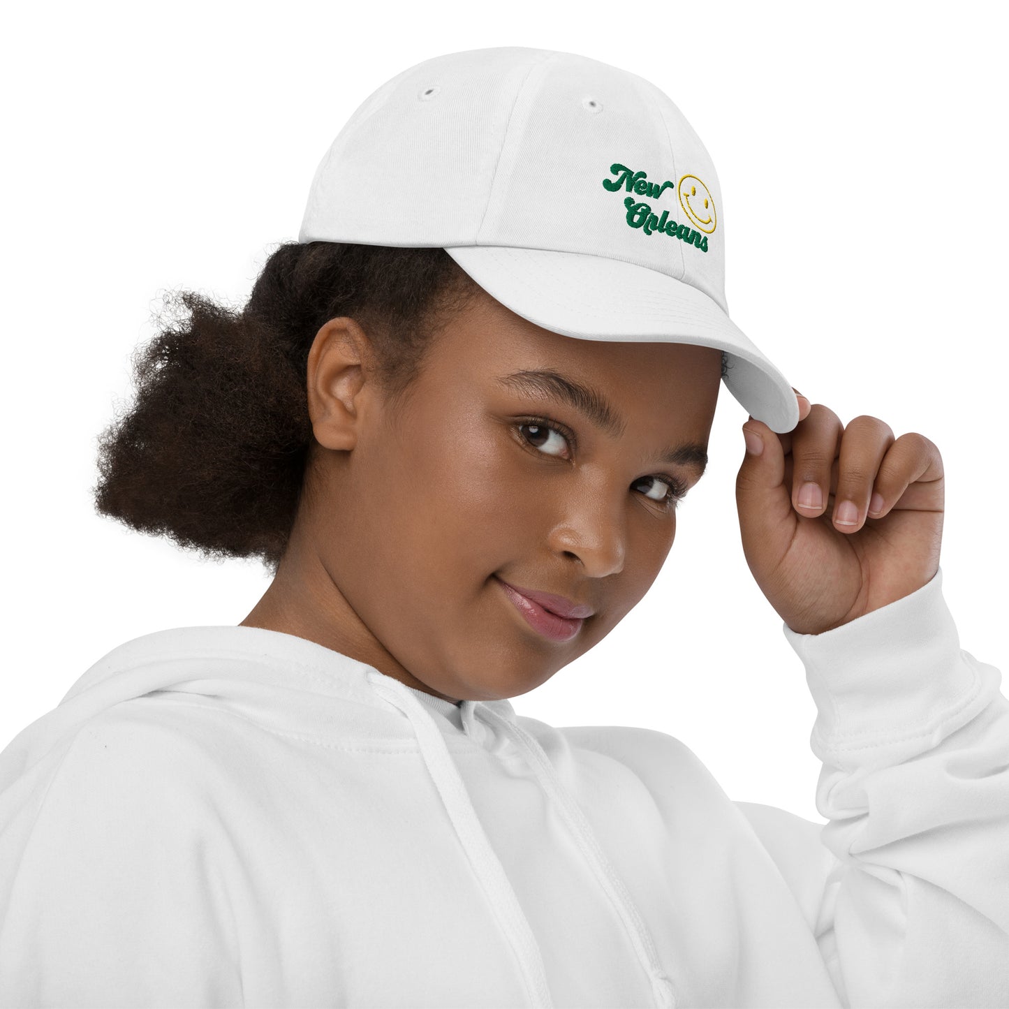 Nola Smiles Youth baseball cap