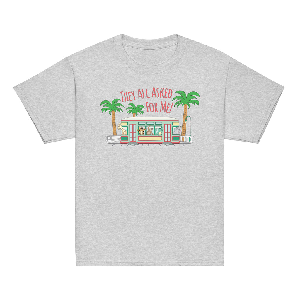 They all asked for me! Youth classic tee