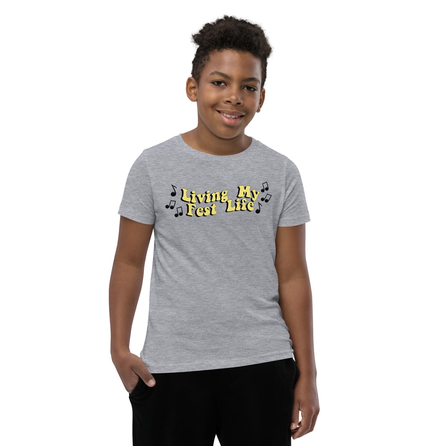 Living My Fest Life - Youth Short Sleeve T-Shirt