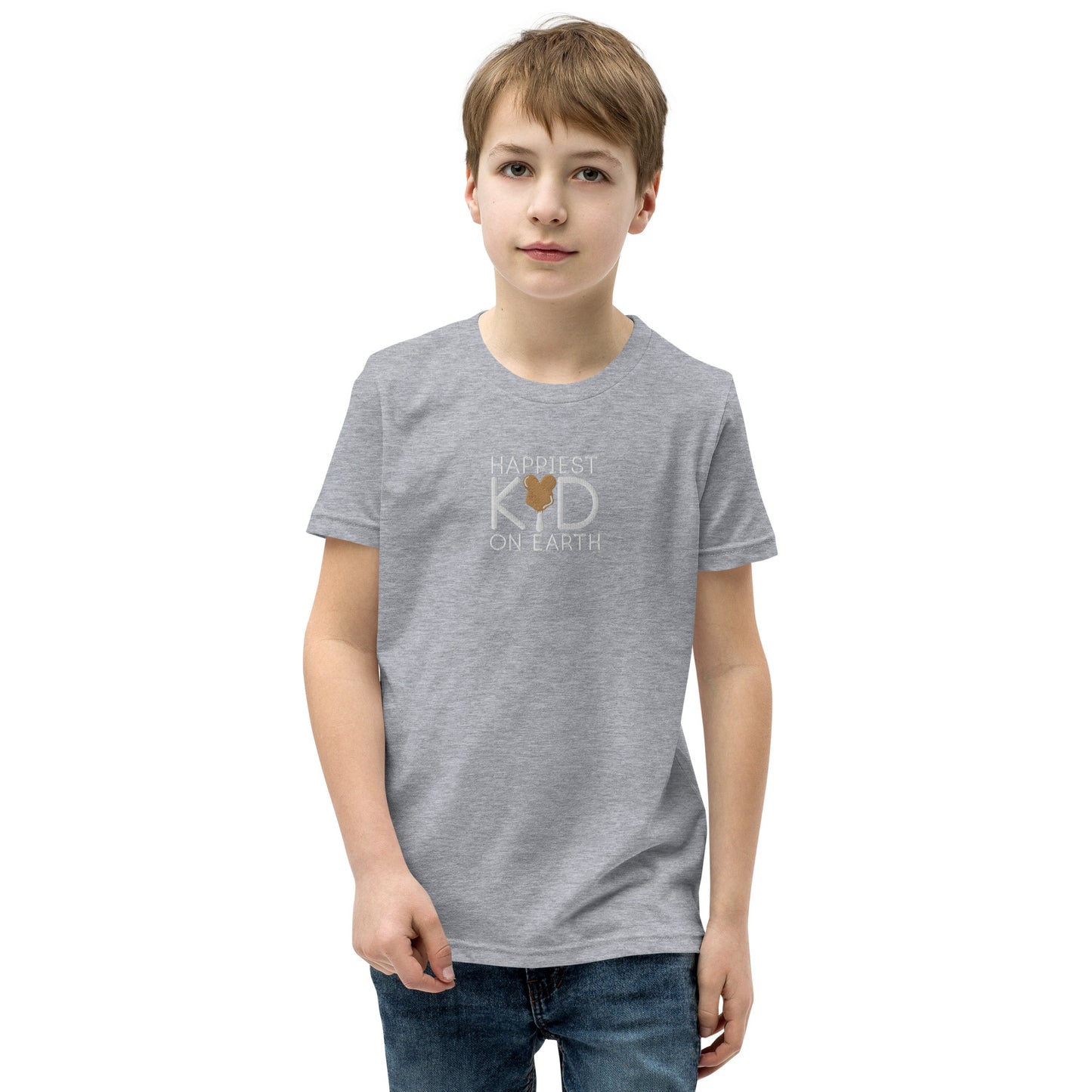 Happiest Kid on Earth Ice Cream - Youth Short Sleeve T-Shirt - CraftNOLA