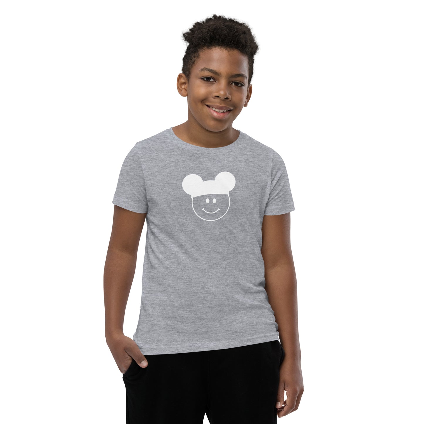 Groovy Smiles Front and Back Youth Short Sleeve T-Shirt