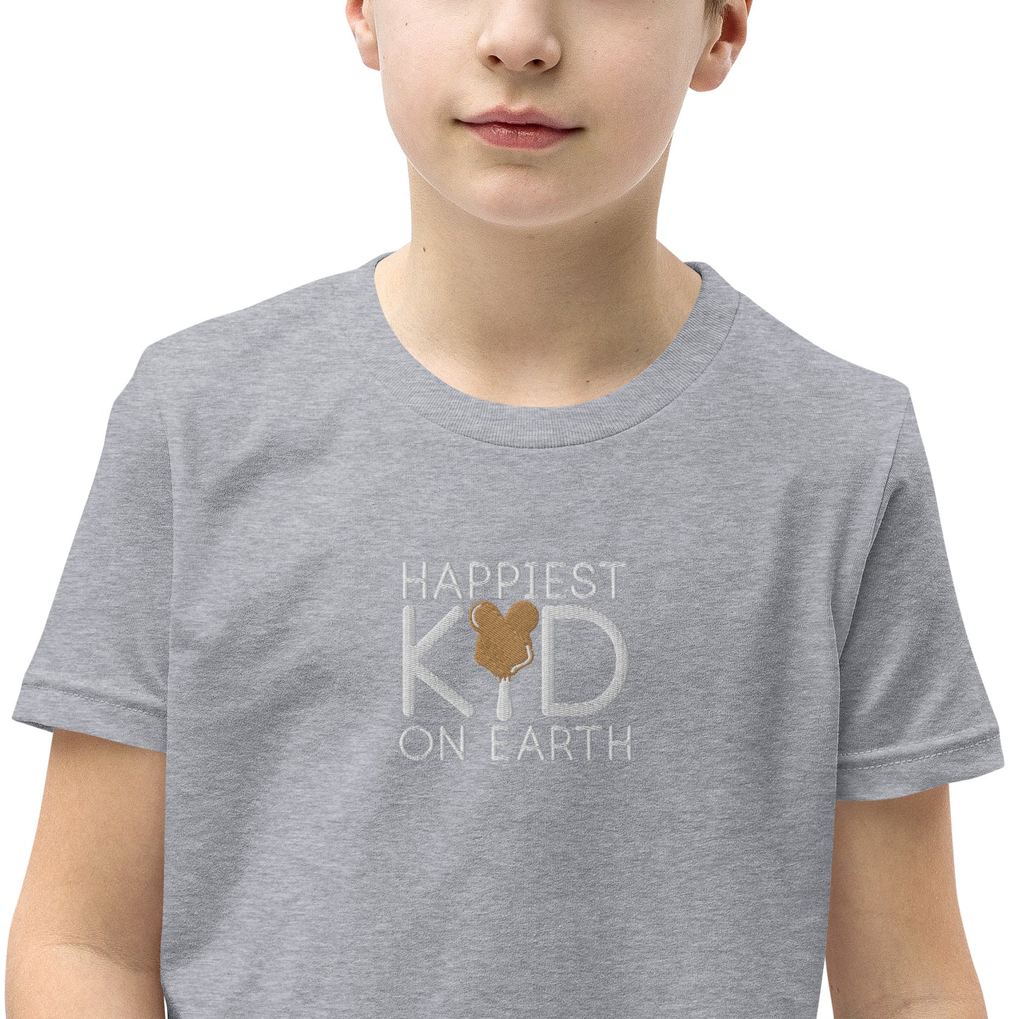 Happiest Kid on Earth Ice Cream - Youth Short Sleeve T-Shirt - CraftNOLA