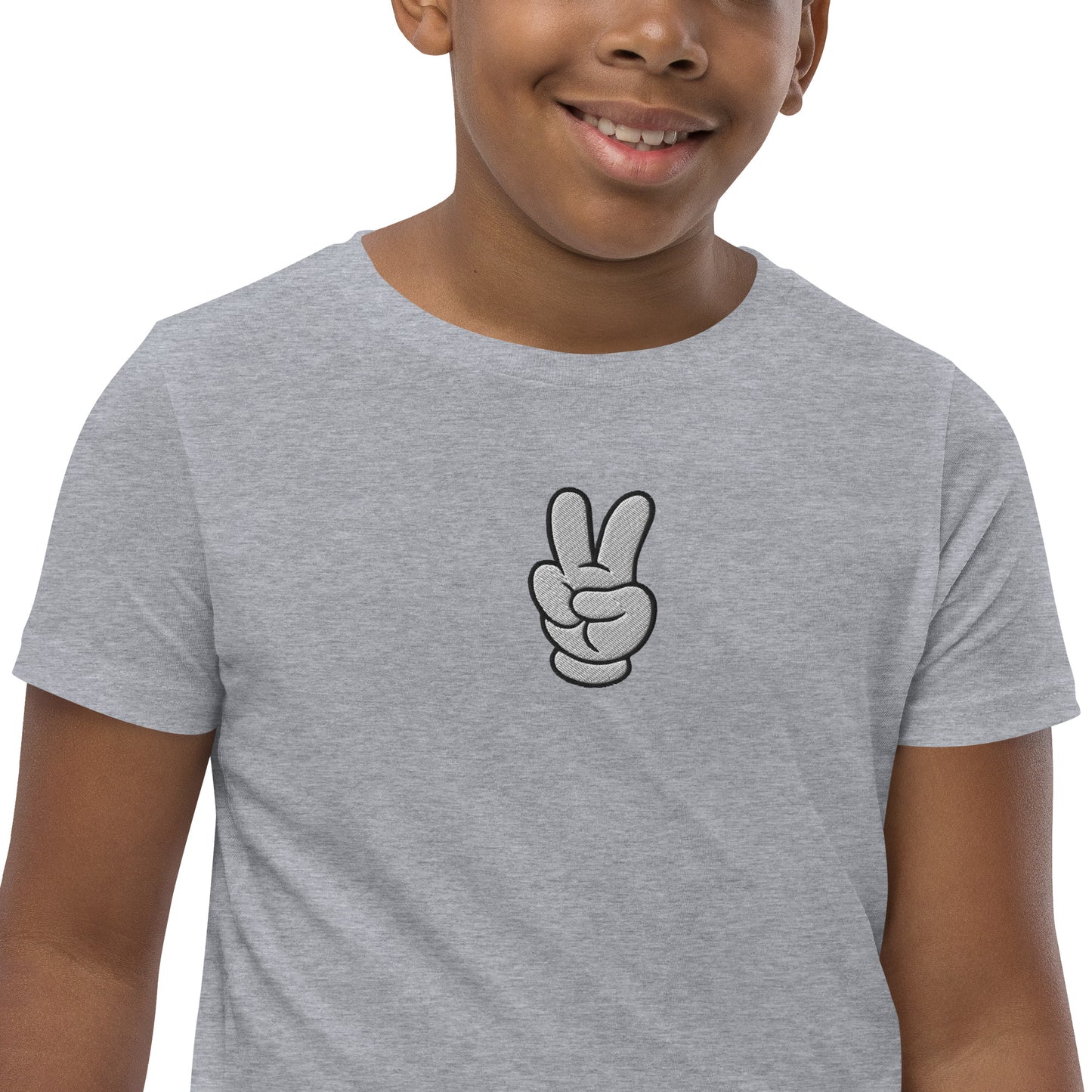 Peace Sign Youth Short Sleeve T-Shirt